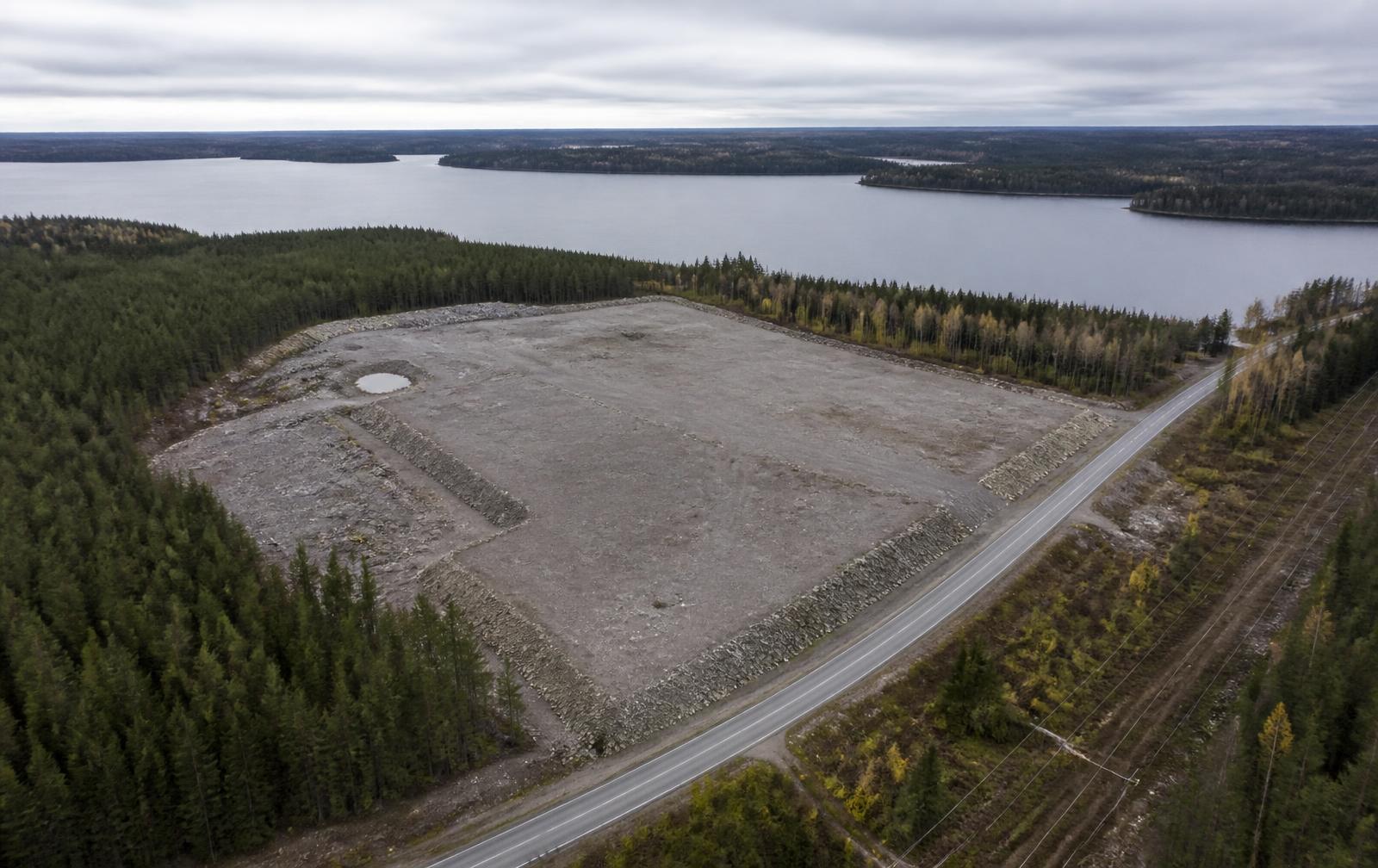 KORVAA: ilmakuva Ranta-Luttilan tontista
